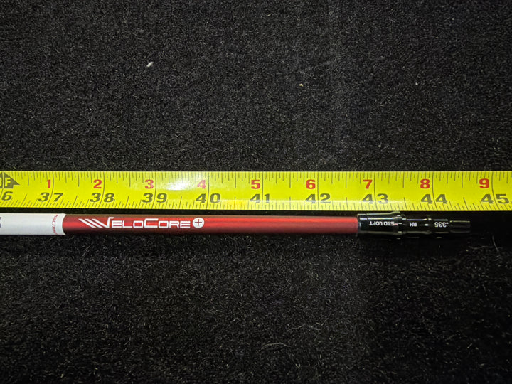 Demo Driver Shaft Ventus Velecore+ Red 7X 44.5” RH Taylormade Tip Mcc+4 STD grip