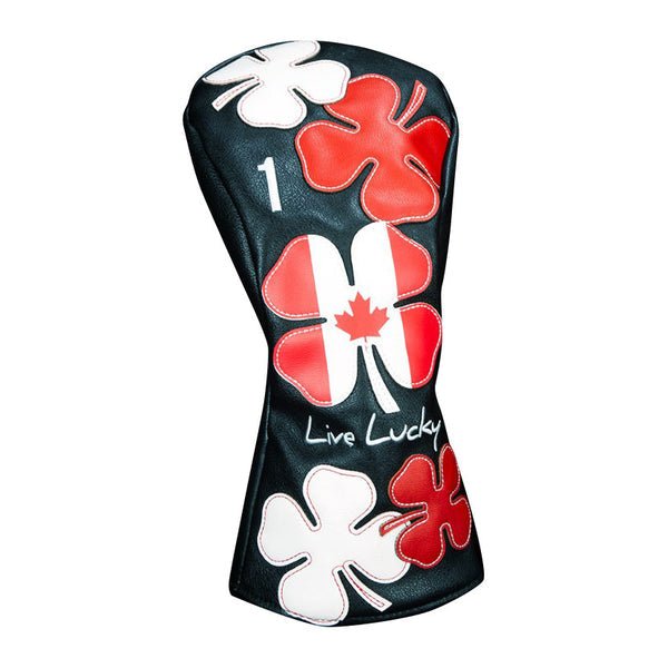 CMC Live Lucky Black Clover Driver Headcover