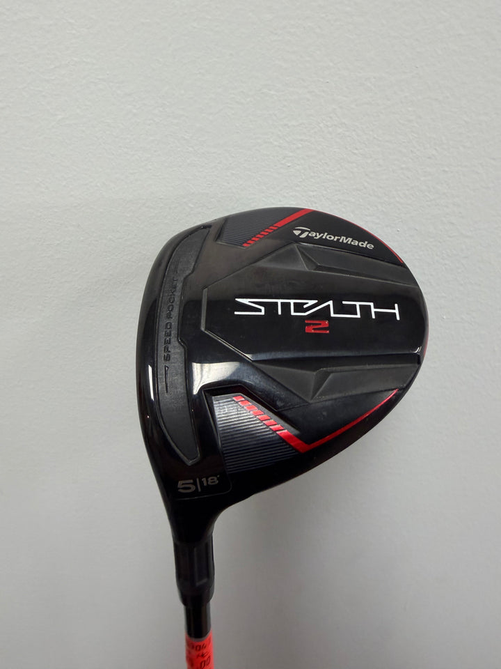Demo Taylormade Stealth 2 Left Handed Fairway Wood with Ventus TR 5R