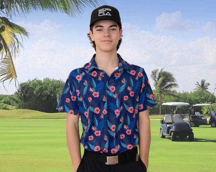 Coastal Blue Men's Polo