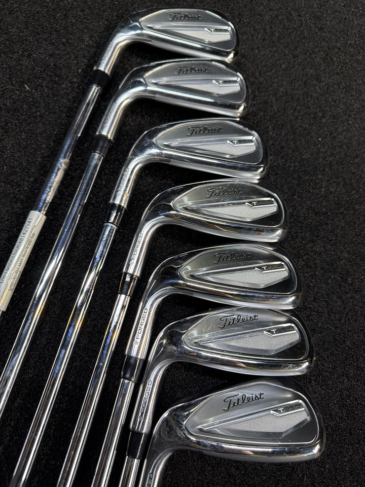 DemoTitleist T-350 iron set LH Reg 5i-Pw,48’