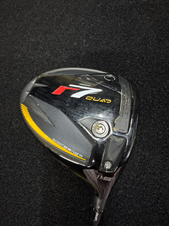 Demo TaylorMade R7 Quad Mini Driver- Right Hand- 11.5- Speeder 5R