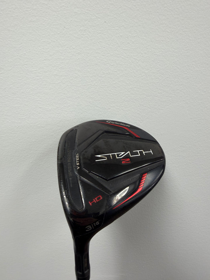 Demo Taylormade Stealth 2 HD Left Handed Fairway Wood with Ventus TR 5R