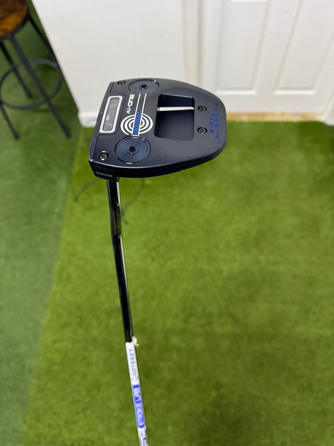 Demo Odyssey AI One 2 Ball Jailbird Mini DB Putter- Left Hand 35"