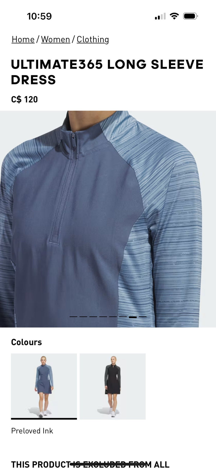 Adidas LongSleeve Dress