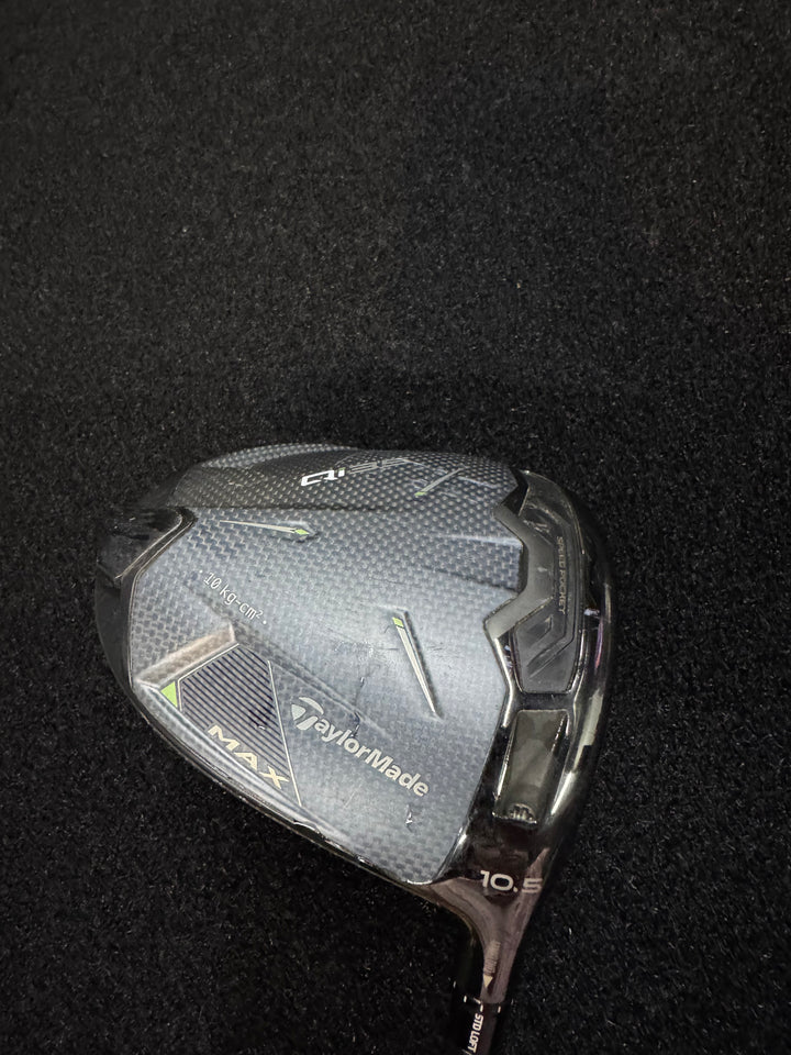 Demo TaylorMade Qi35 Max Driver- 10.5 Degree- Right Hand- Kai'li Blue CB 60R