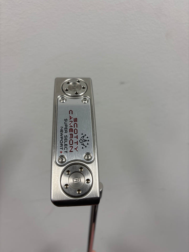 DEMO Scotty Cameron Super Select Newport + - Right Hand - 35”- w/Headcover
