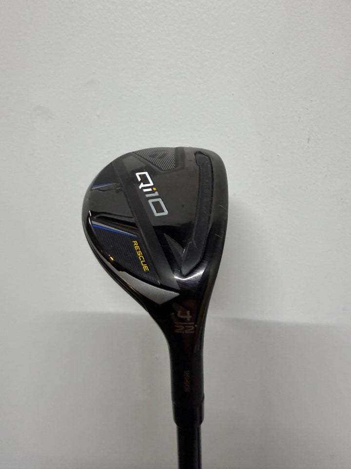 Demo TaylorMade Qi10 Rescue Hybrid - 4H 22° Regular RH