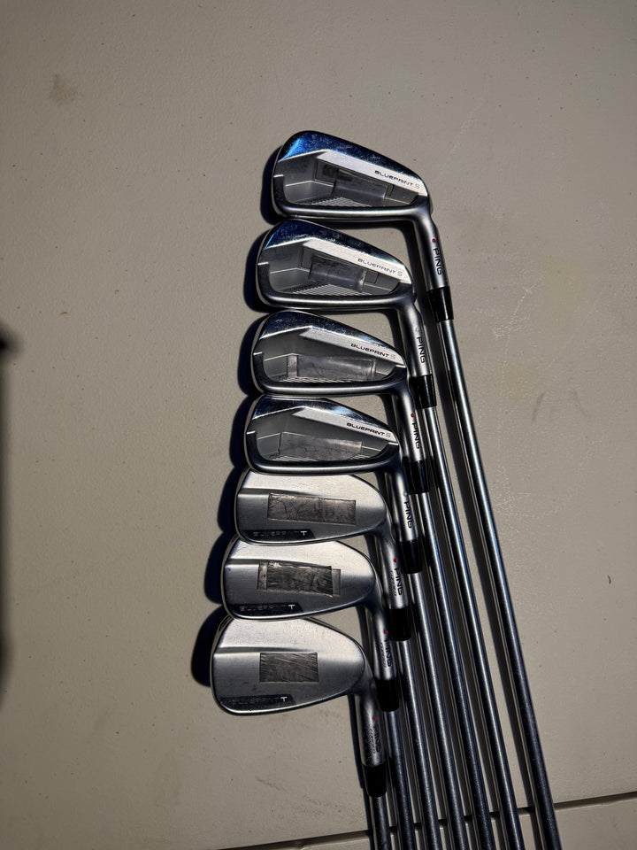 Demo PING Blueprint T/S Combo Iron Set - 4-PW X-Stiff RH