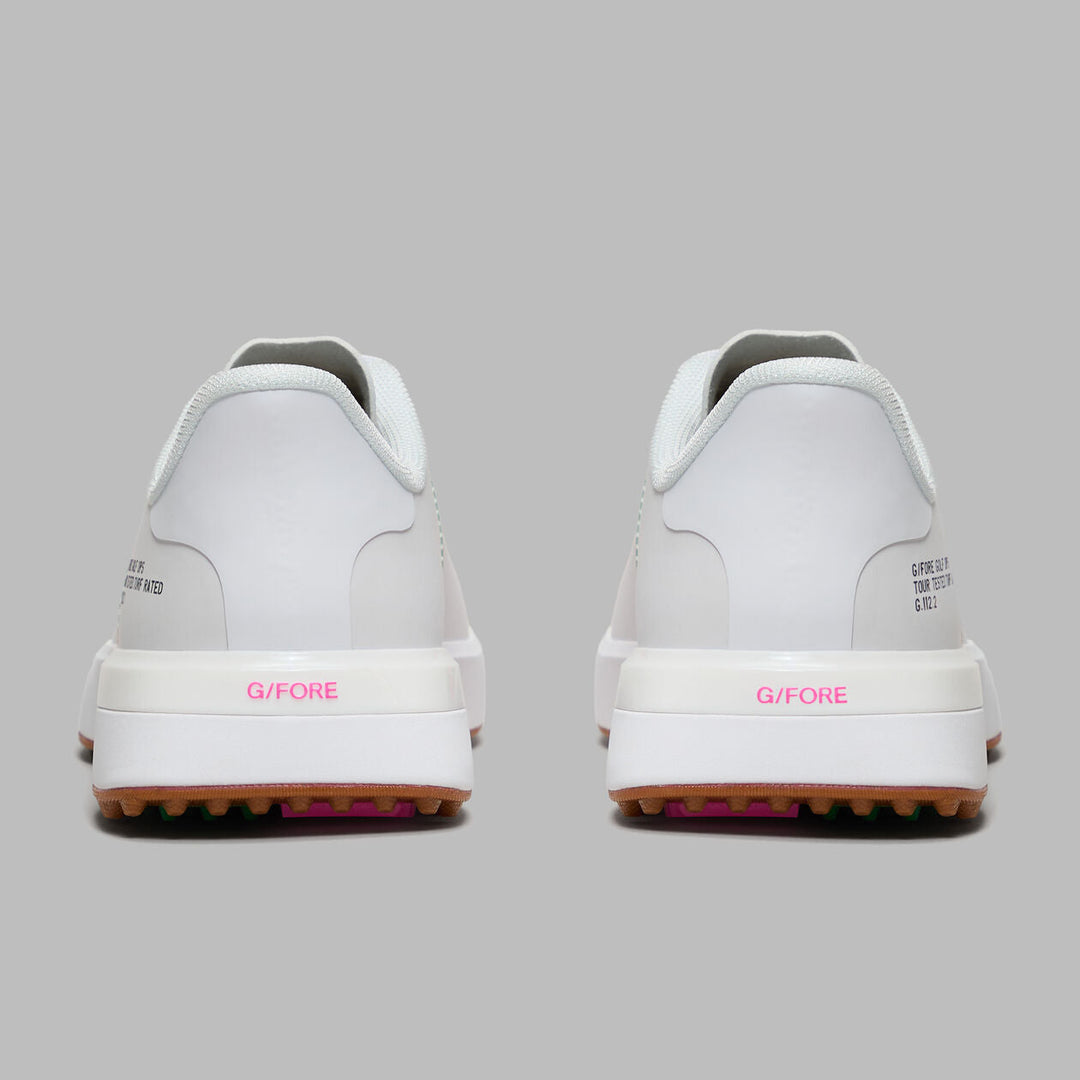 Women's G.112 Stripe Kiltie Golf Shoe Snow/Multi