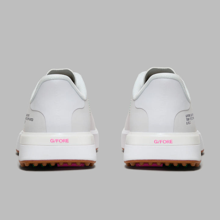 Women's G.112 Stripe Kiltie Golf Shoe Snow/Multi