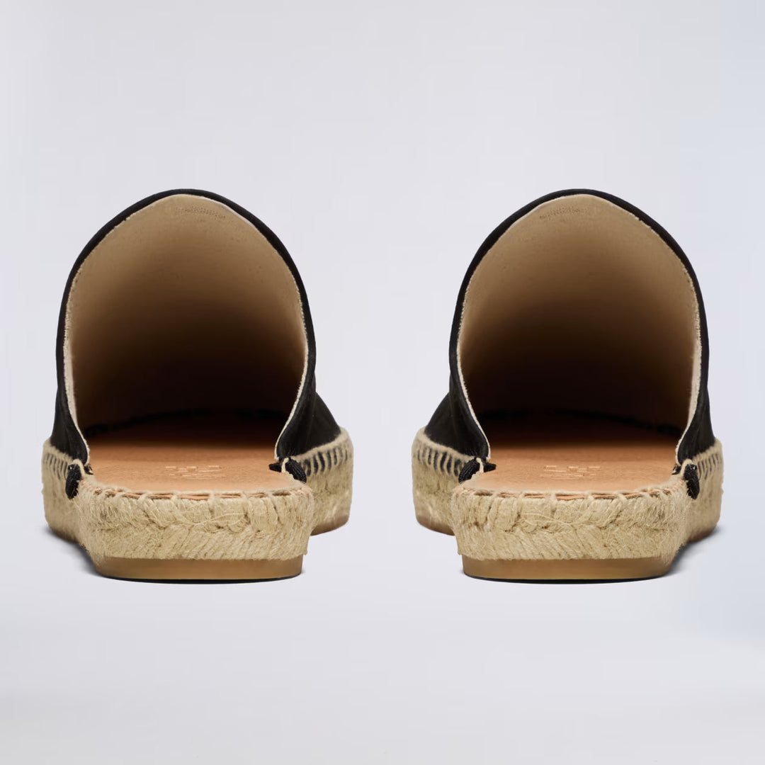 Women's Metal Tees Nubuck Espadrille Onyx
