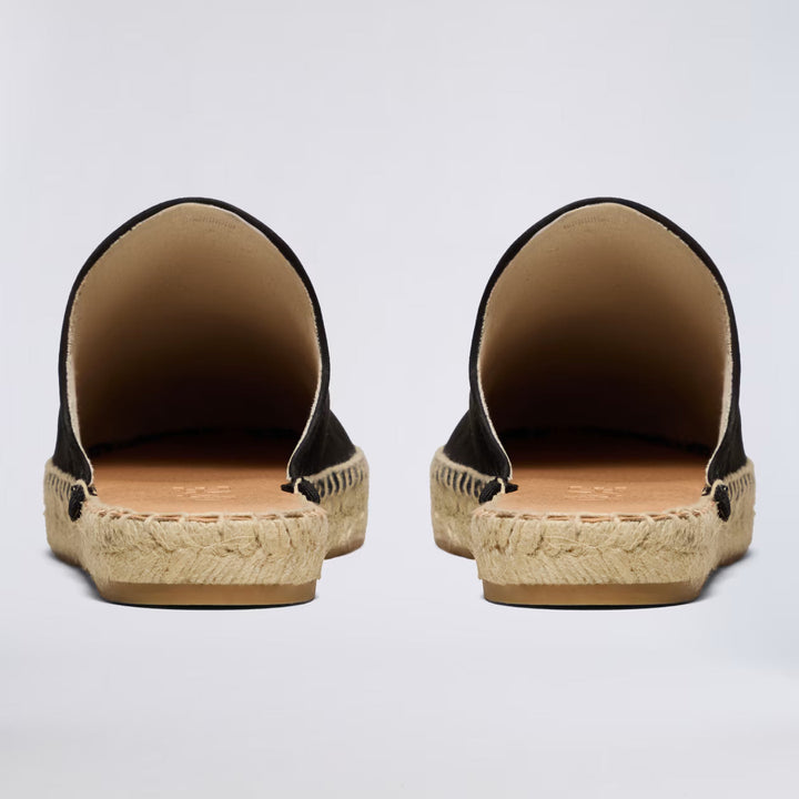 Women's Metal Tees Nubuck Espadrille Onyx