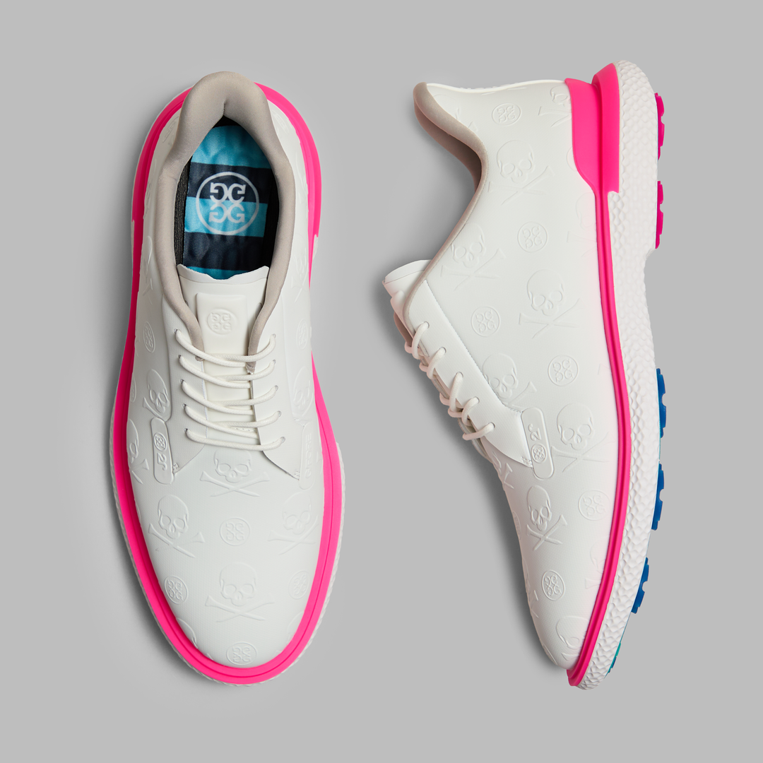 Men's Gallivan2r Embossed Skull & Tees Golf Shoe Snow/Knockout Pink