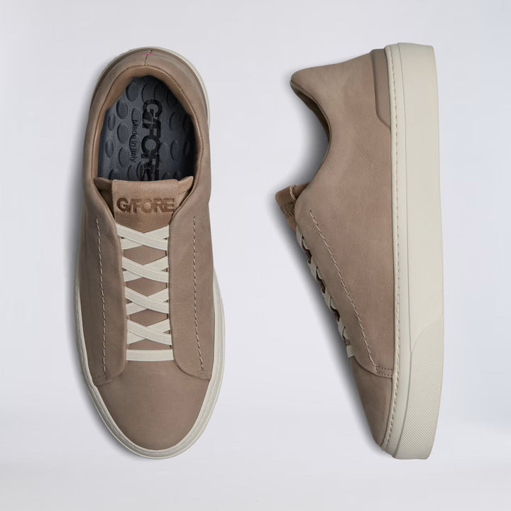 Men's Endeavour Slip On Leather Sneaker Pumice