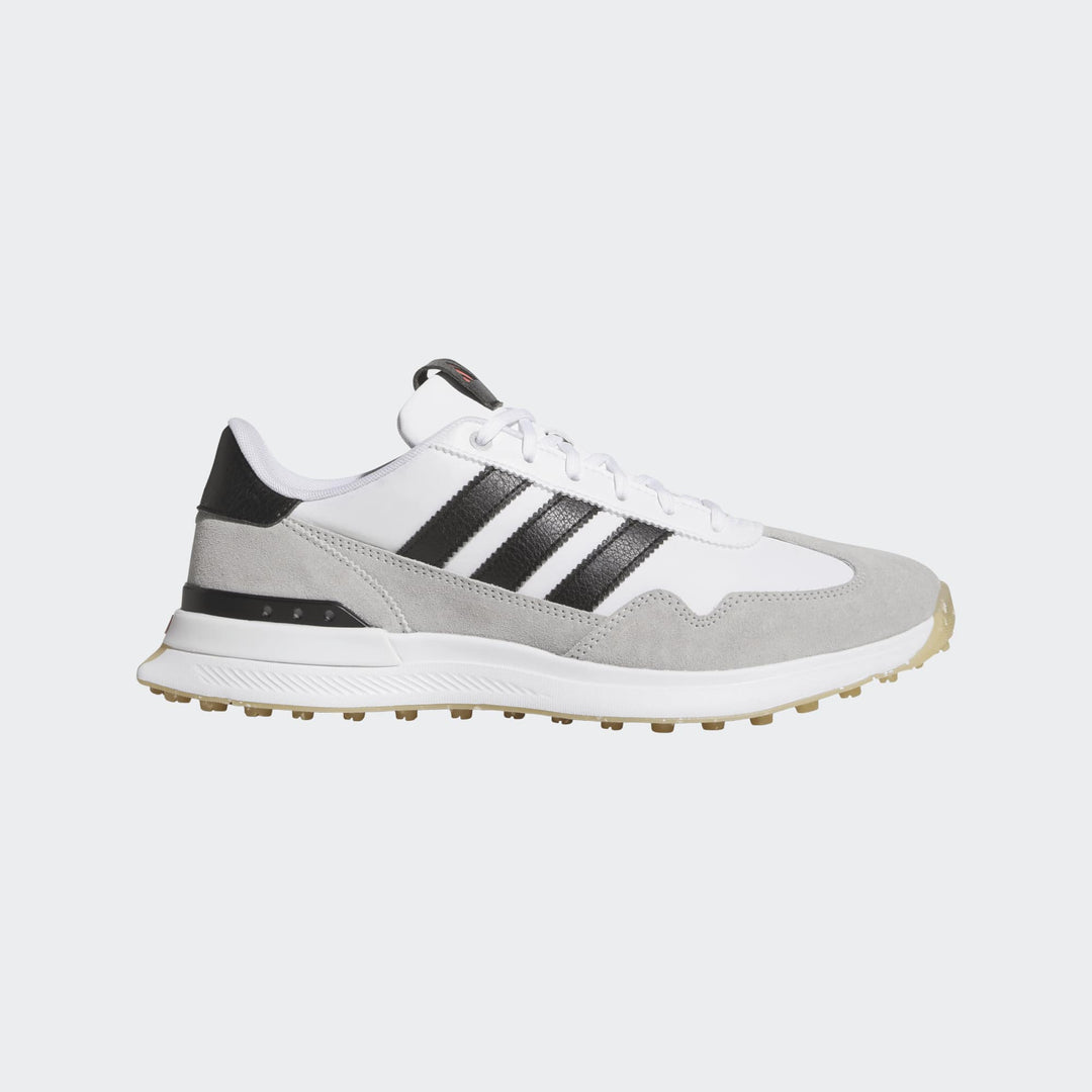 Adidas Men's S2G 26 Textile Spikeless Golf Shoes - White/Black/Grey