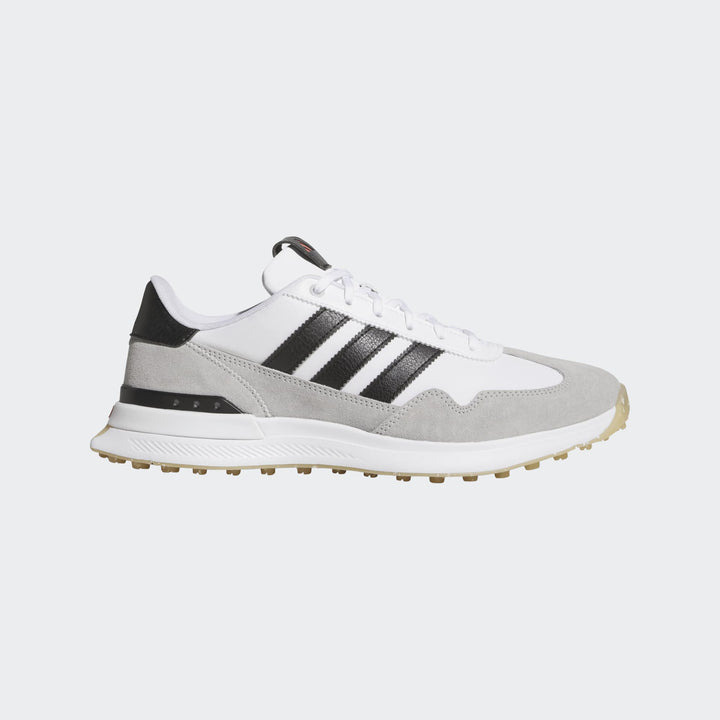 Adidas Men's S2G 26 Textile Spikeless Golf Shoes - White/Black/Grey