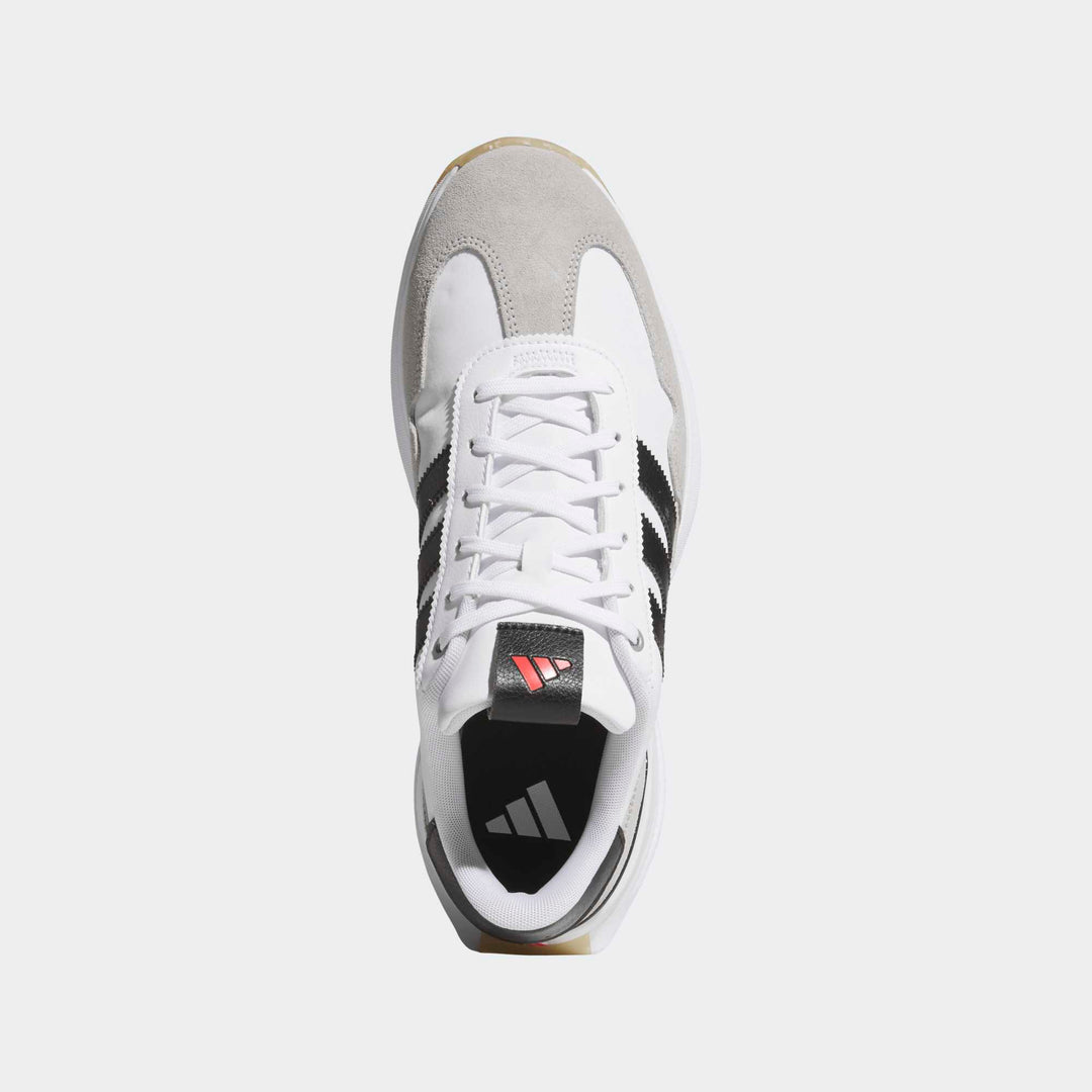 Adidas Men's S2G 26 Textile Spikeless Golf Shoes - White/Black/Grey