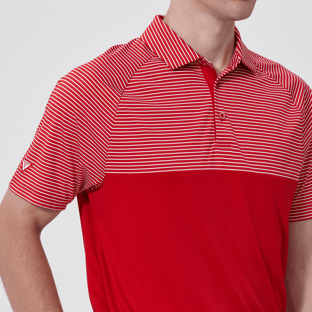 Levelwear Men's Classic Stripe Polo