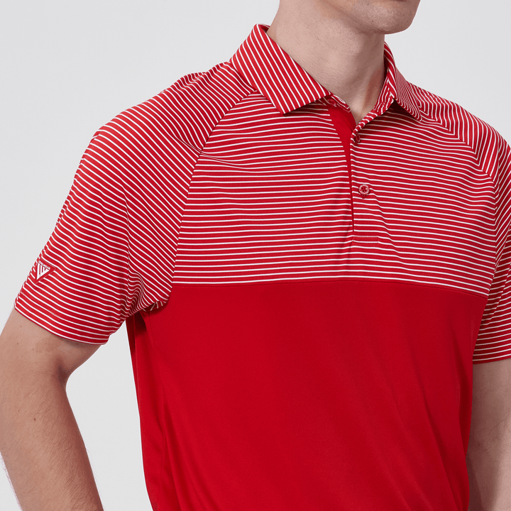 Levelwear Men's Classic Stripe Polo