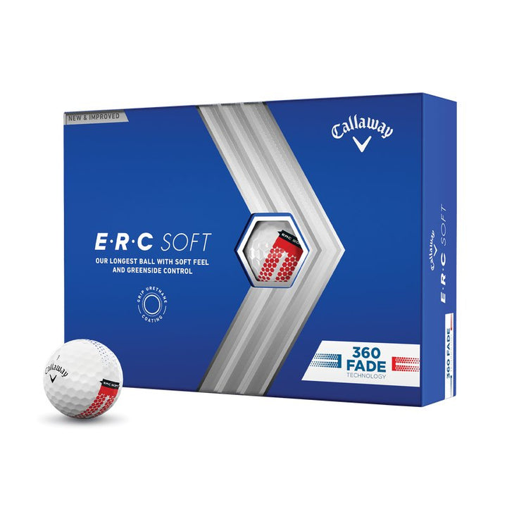 E•R•C Soft 360 Fade Golf Balls