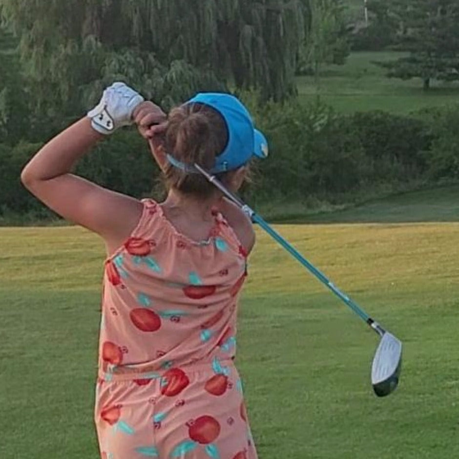 Junior Girls 1/2 Visor Golf hats