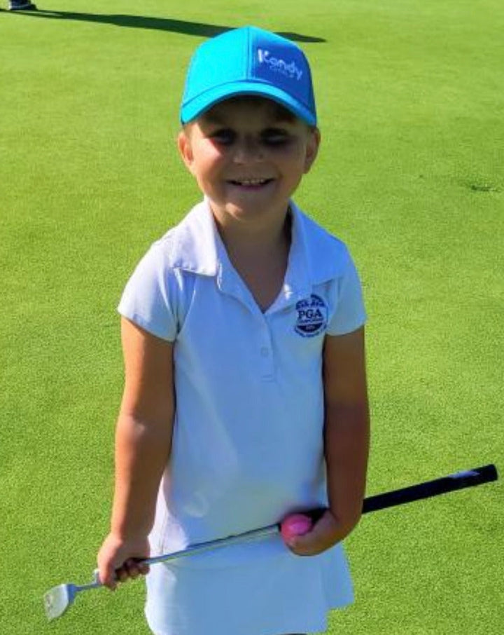 Junior Girls 1/2 Visor Golf hats