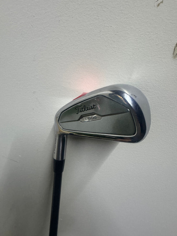 Demo Titleist U505 Utility Iron- Left Hand- 4- HZRDUS 80 6.0