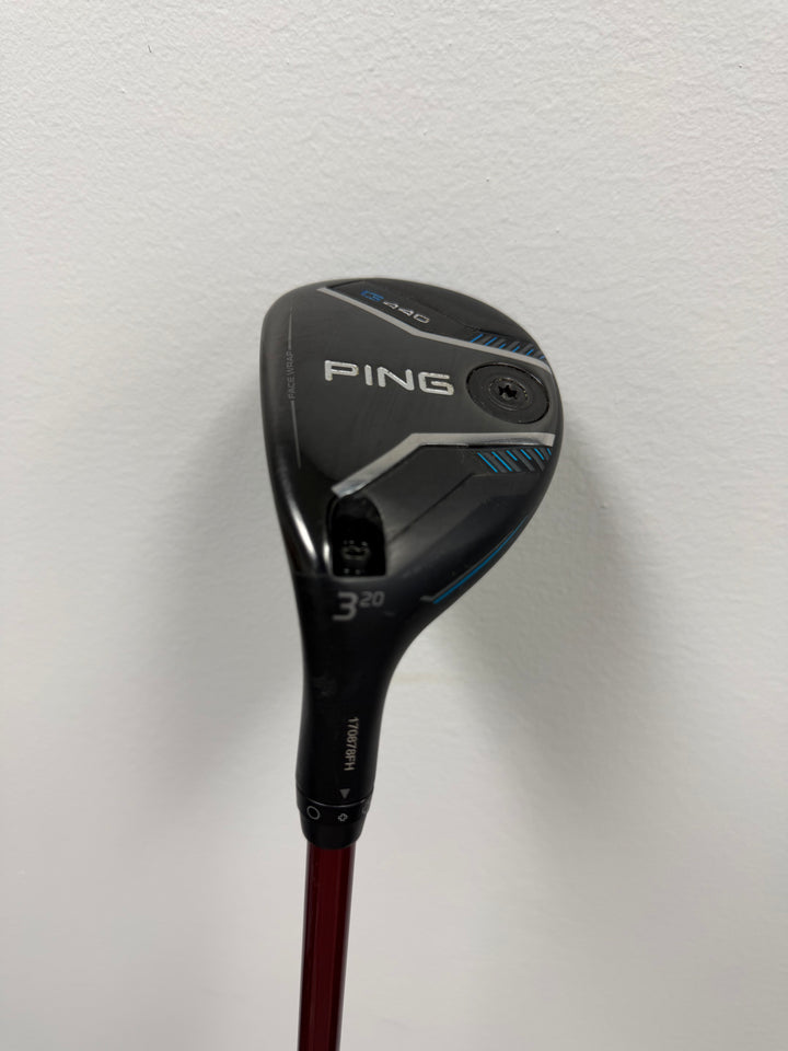 Demo PING G440 Rescue- 3- Left Hand- Denali Red 5.5