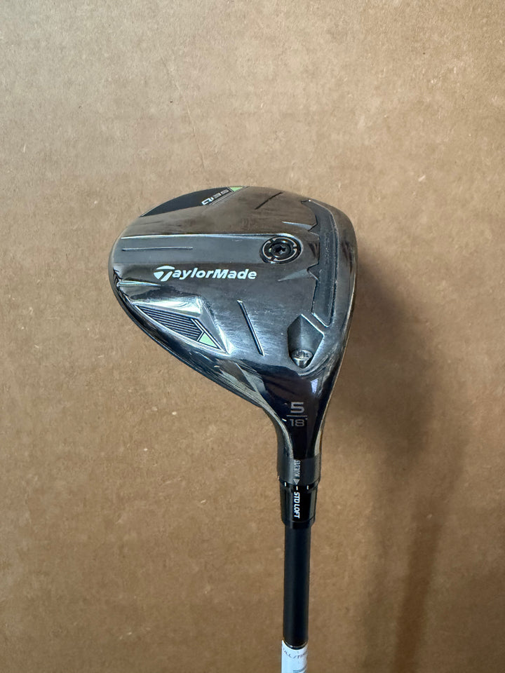 Demo TaylorMade Qi35 Fairway Wood- 18 Degree- Right Hand- Ventus Blue 6S