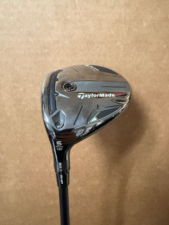 Demo TaylorMade Qi35 Fairway Wood- 18 Degree- Left Hand- Ventus Blue 5R