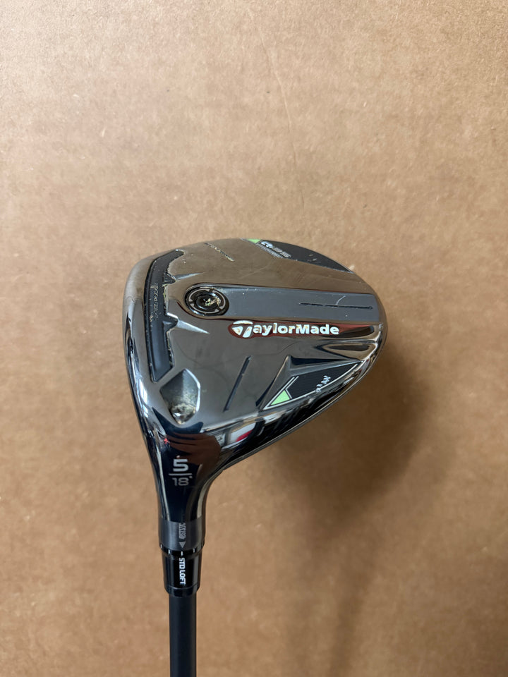 Demo TaylorMade Qi35 Fairway Wood- 18 Degree- Left Hand- Ventus Blue 5R