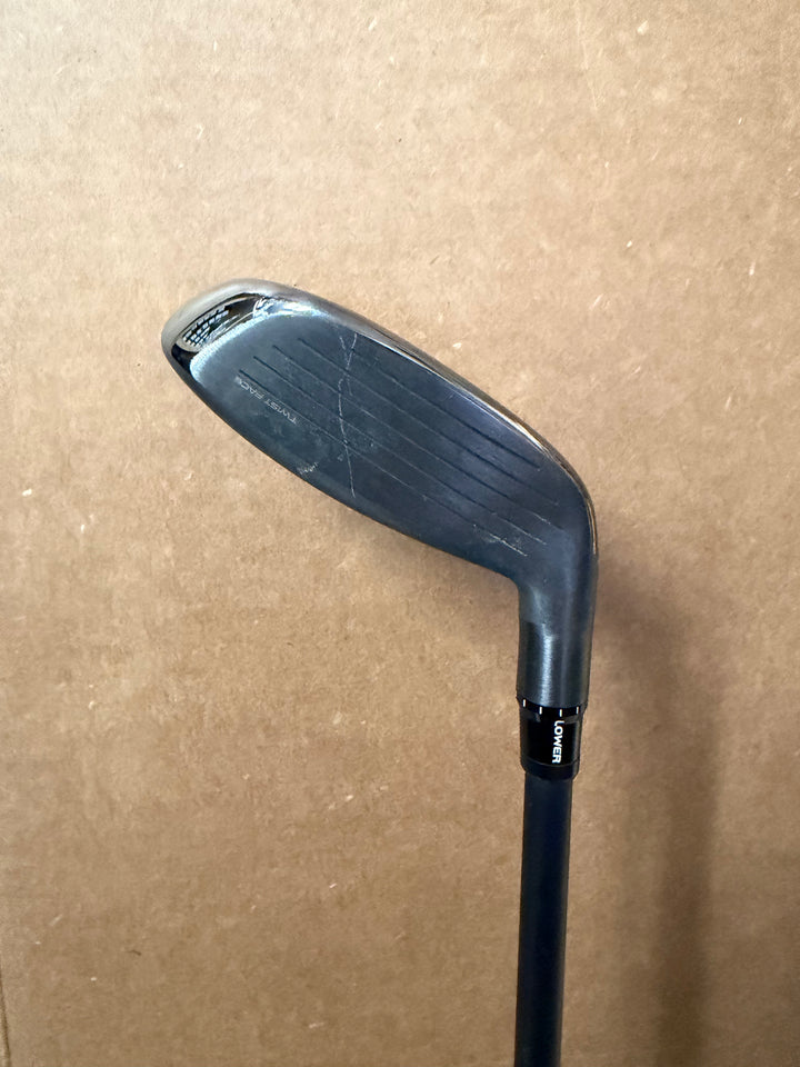 Demo TaylorMade Qi35 Hybrid- 22 Degree- Left Hand- Ventus 7S