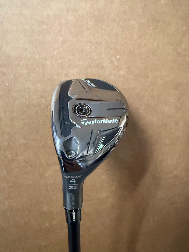 Demo TaylorMade Qi35 Hybrid- 22 Degree- Left Hand- Ventus 6R