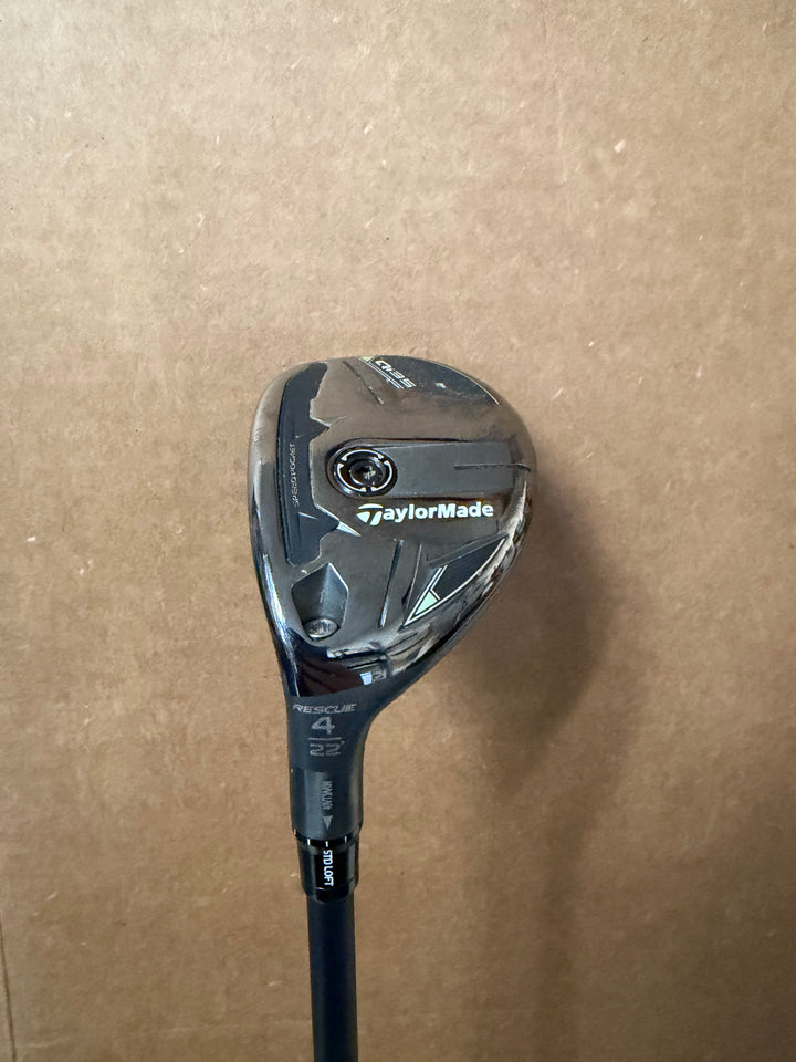 Demo TaylorMade Qi35 Hybrid- 22 Degree- Left Hand- Ventus 6R