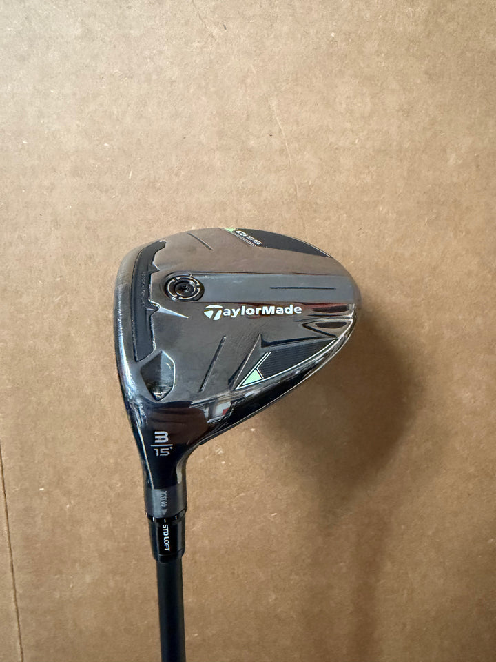 Demo TaylorMade Qi35 Fairway Wood- 15 Degree- Left Hand- Ventus Blue 6S