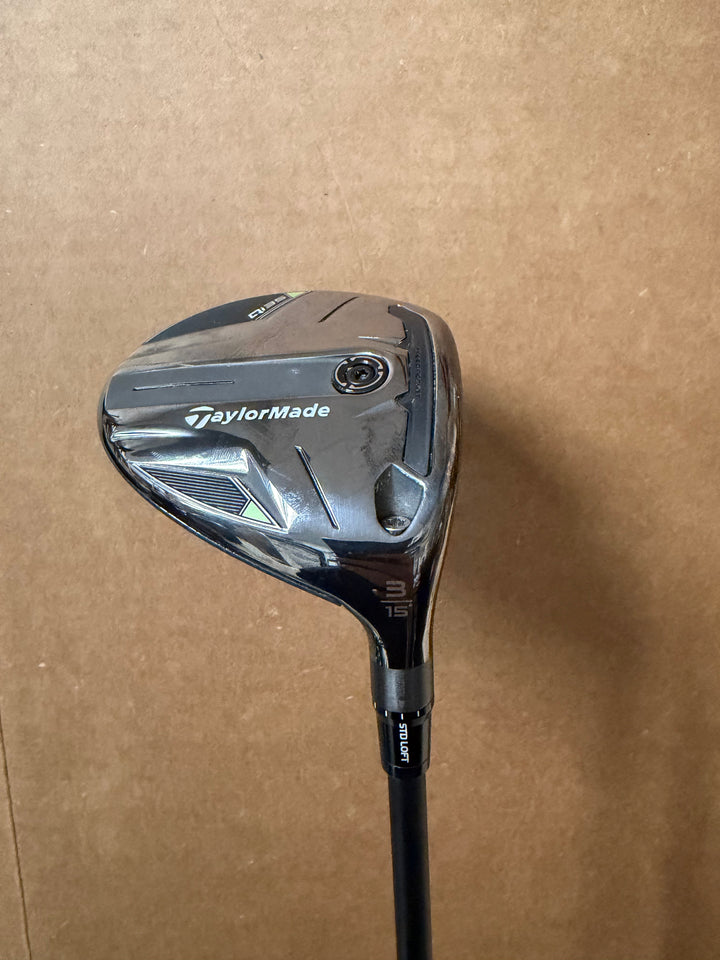 Demo TaylorMade Qi35 Fairway Wood- 15 Degree- Right Hand- Ventus Blue 5R