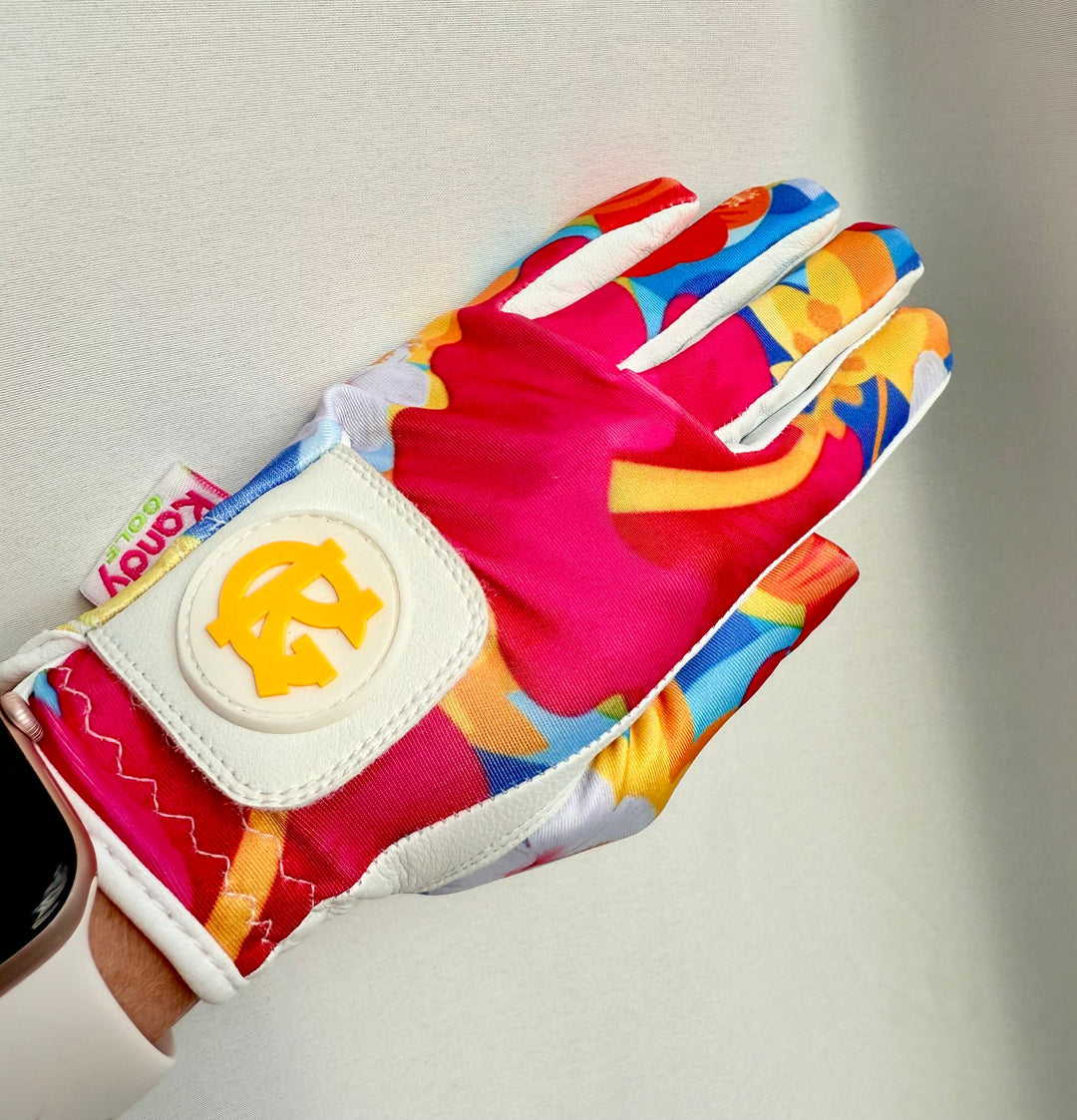 2026 Ladies Printed Comfort Fit Golf Gloves