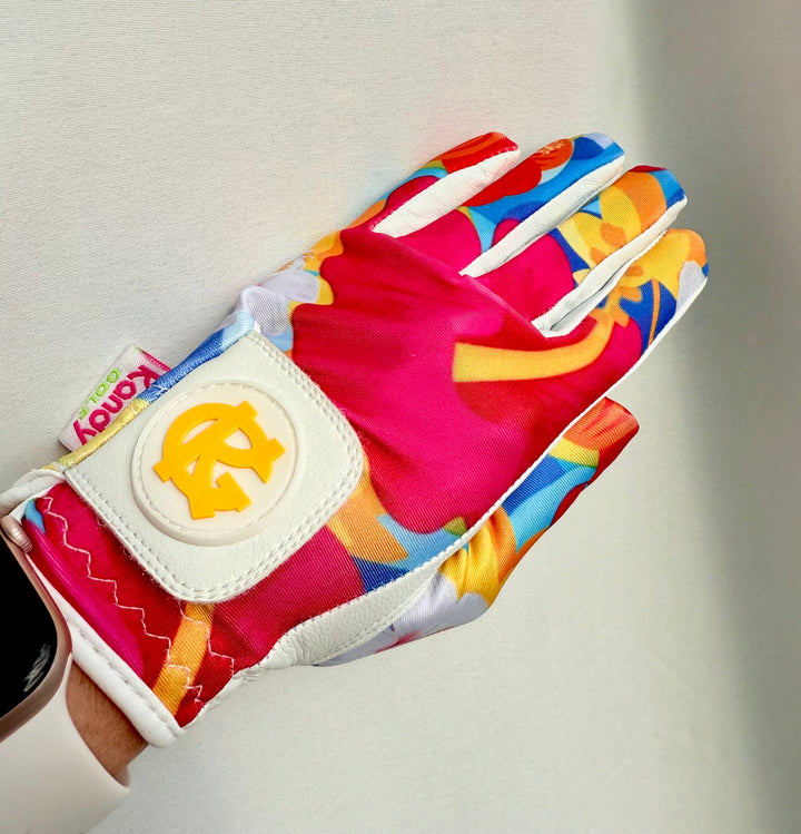 2026 Ladies Printed Comfort Fit Golf Gloves