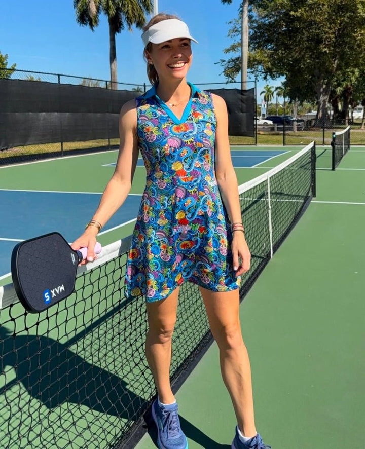 Sea More Athletic Dress with Pockets
