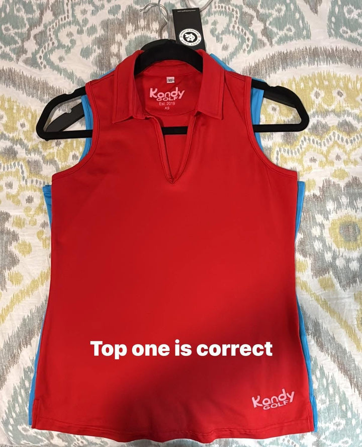 Seconds Racer back Polos