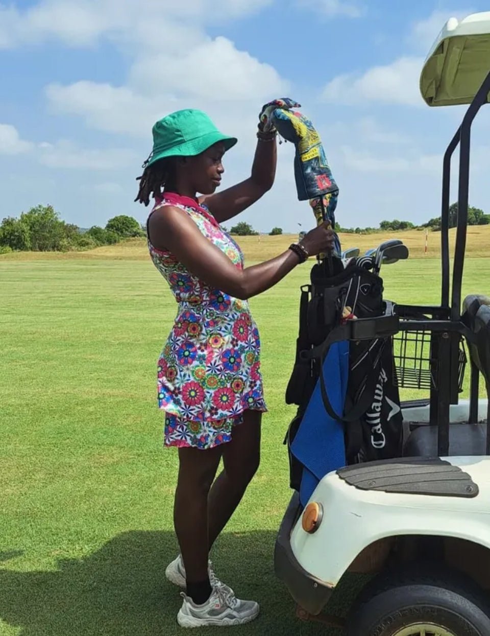 Tee it Up Peek A Boo Dress