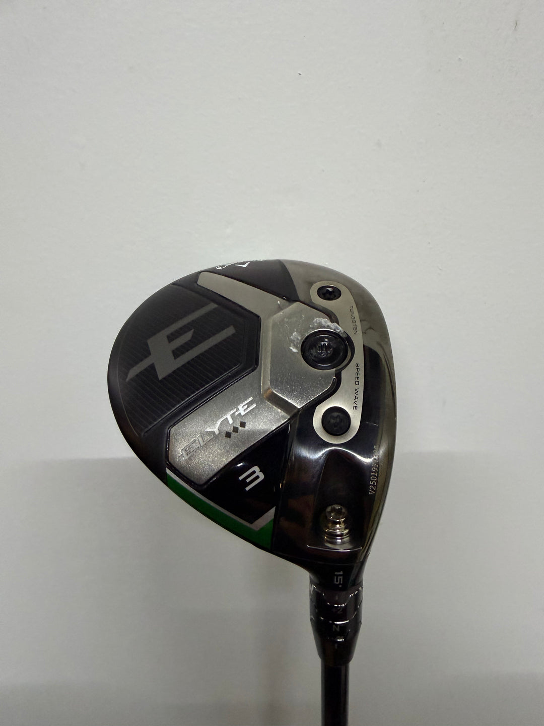 Demo Callaway Elyte Fairway Wood - 3W 15° Stiff RH