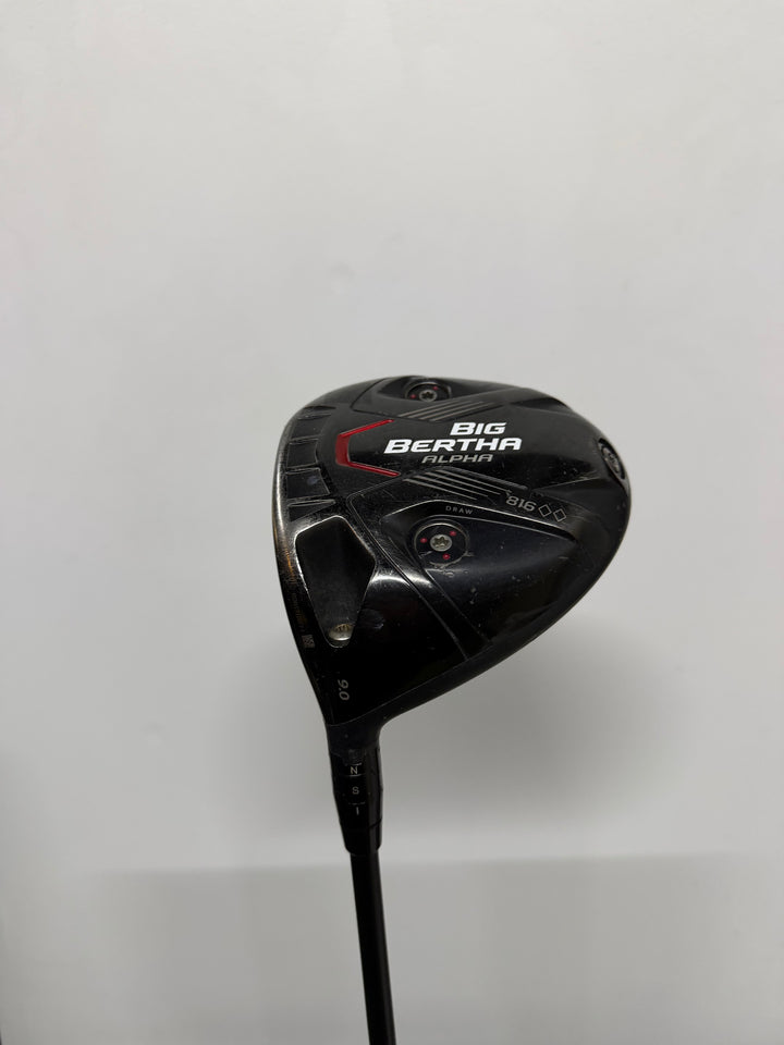 Demo Callaway Big Bertha Alpha 816 Double Diamond Driver - 9° Regular LH