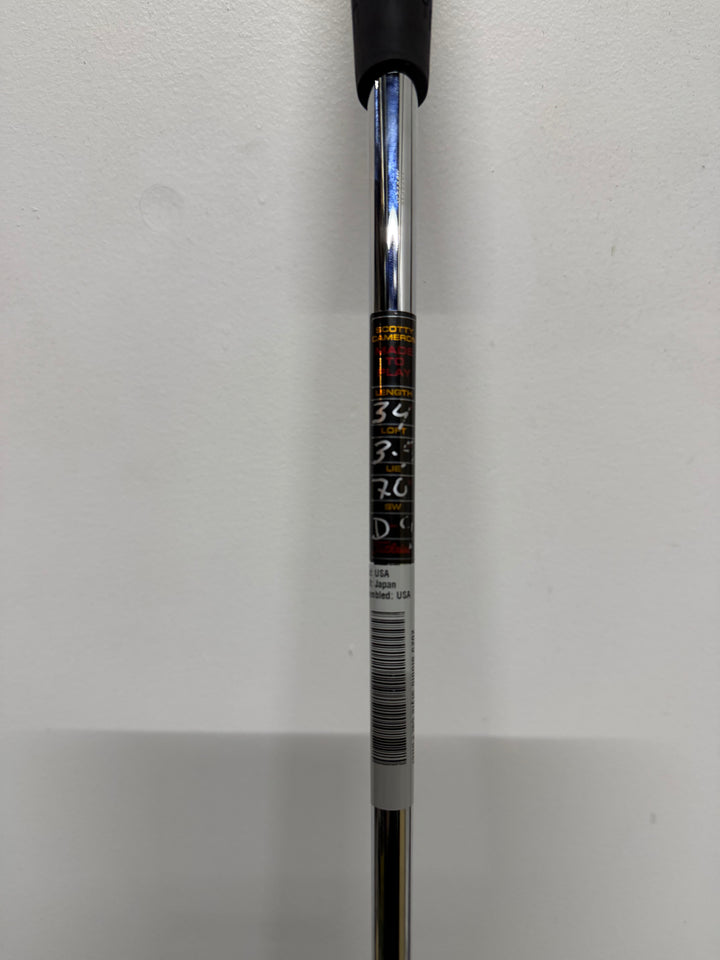 Store Display Demo Scotty Cameron Studio Style Catalina Putter - 34" RH