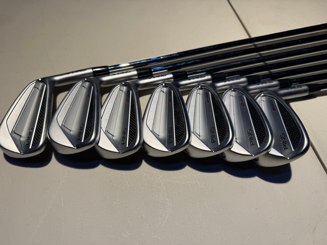 PING i240 Irons 5i-UW Modus Tour 115 Stiff Right Hand - Store Display Demo