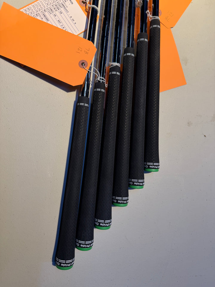 PING i540 Irons 5i-PW AWT 3.0 Black Stiff Right Hand - Store Display Demo