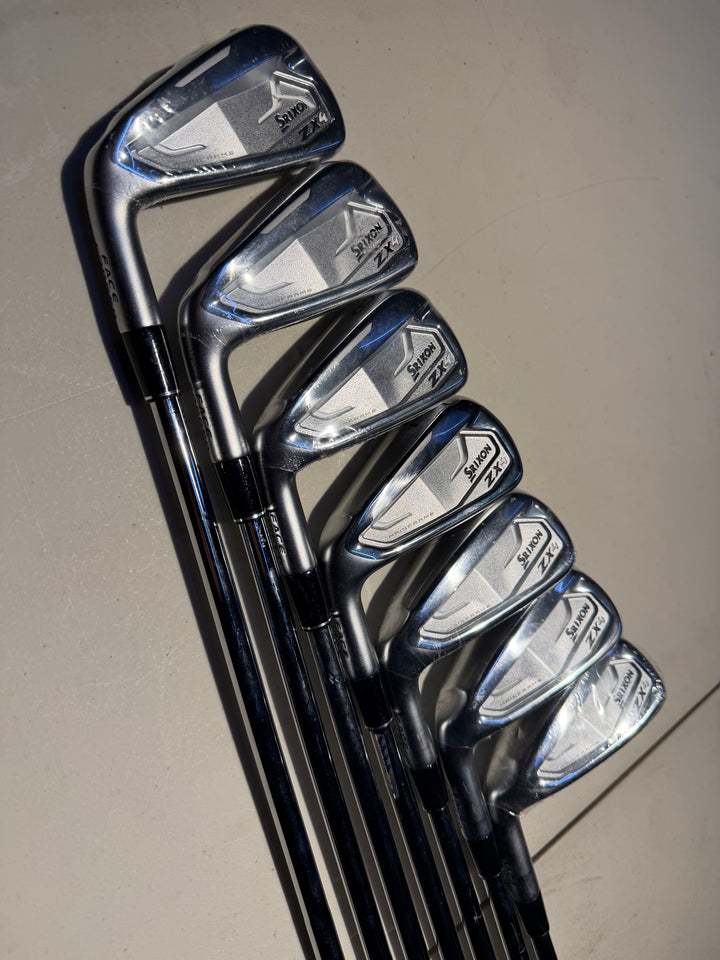Srixon ZX4 Irons 4i-PW KBS Tour Lite Regular Left Hand - Store Display Demo