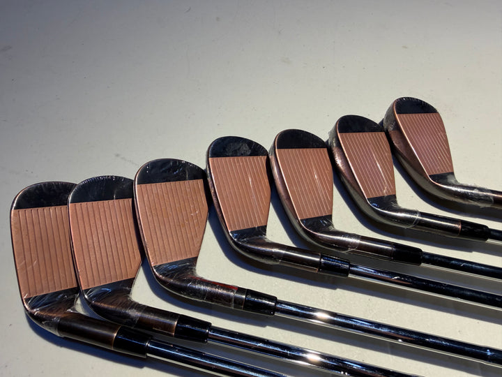 Callaway Apex Ai200 Brushed Copper Irons 5i-AW Dynamic Gold Mid 100 S300 Right Hand - Store Display Demo