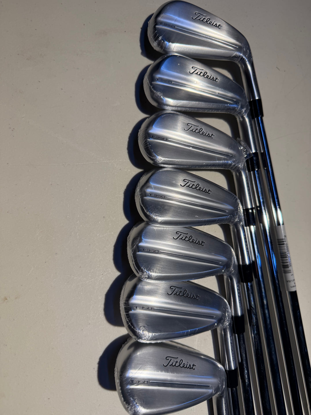 Titleist T350 4G Irons 5i-48 True Temper AMT Red R300 Right Hand - Store Display Demo